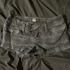 Plaid shorts